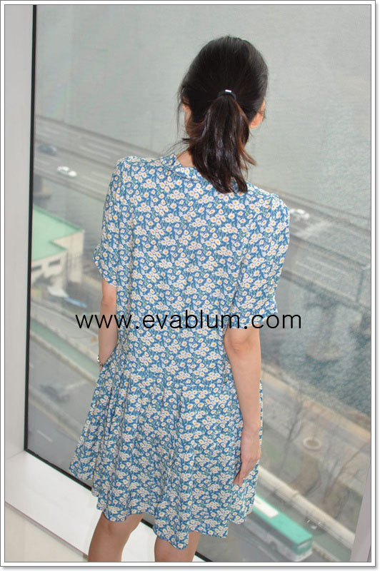 Skybloom One-piece Dress Made in Korea
